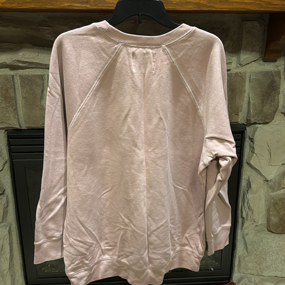 Blush pink American Eagle sweatshirt - Picture 4 of 4
